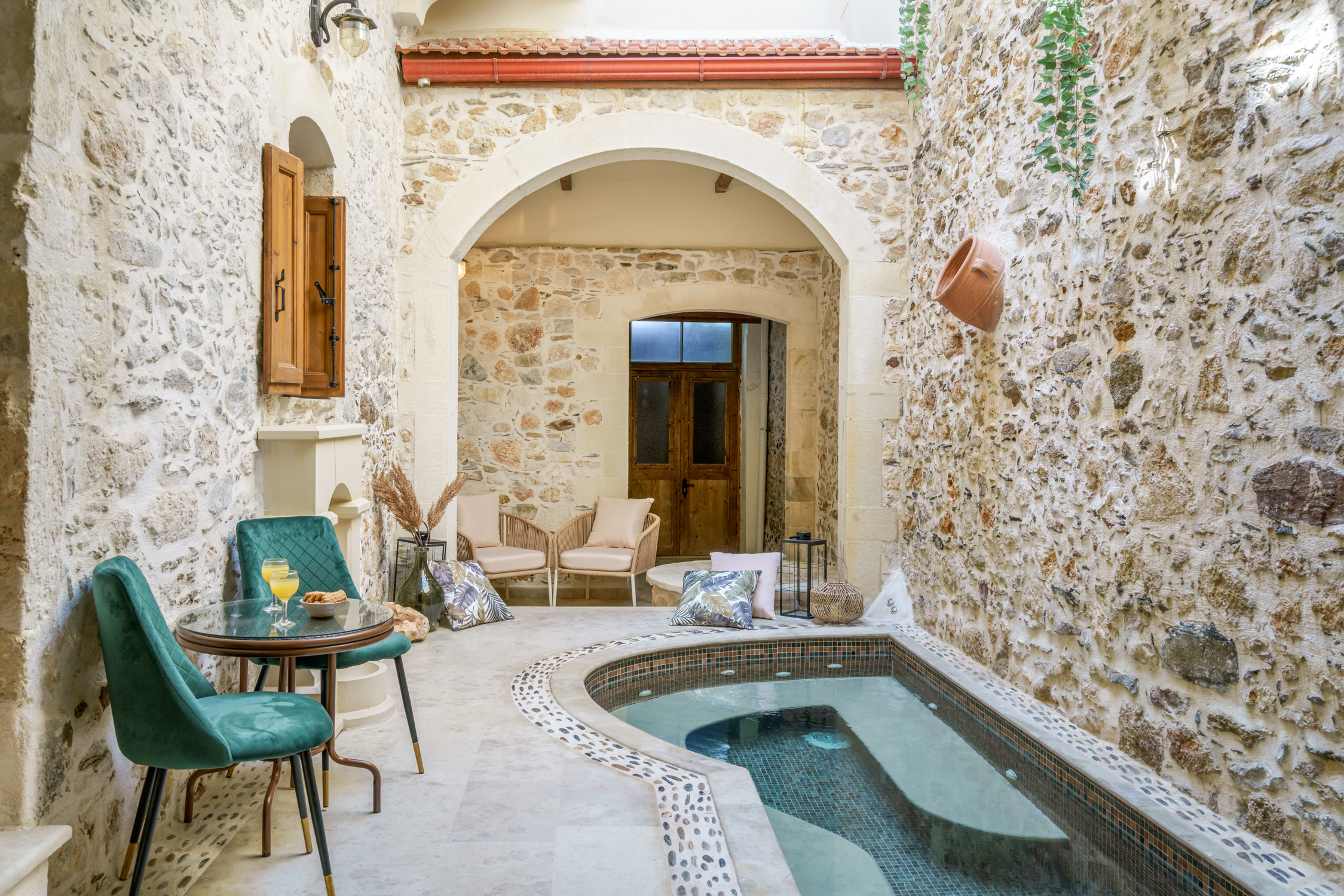 Kamares Villa 1912 Stonebuilt Estate in Panormo Rethymno